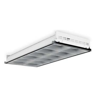 Lithonia 2PM3N G B 3 32 18LD MVOLT 1/3 GEB10IS EL Recessed Troffer Fixture, 32WT8, 120/277