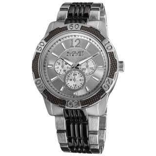 August Steiner Mens Quartz Sport Multifunction Bracelet Watch