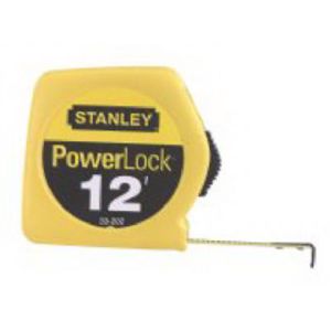Stanley Consumer Tools 33 312 3/4"x12' Powerlock Tape