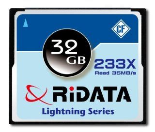 Ridata Lightning Series 32 GB 233x CompactFlash Memory