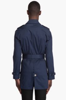 Shades Of Grey By Micah Cohen Inspector Trench Coat for men