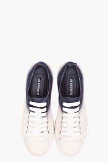 Ann Demeulemeester Taupe Ombre Sneakers for men