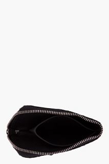 Damir Doma Black Scaled Leather Wallet for women