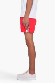 Dsquared2 White Stripe Shorts for men