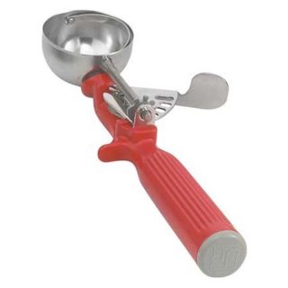 Vollrath 47145 Disher, Red, 1 1/3 oz.