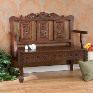Living Room Benches Storage Benches, Settees, Country