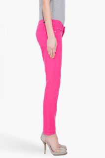 McQ Alexander McQueen Pink Ankle Jeans for women