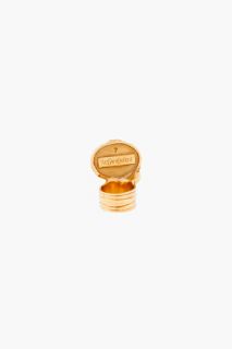 Yves Saint Laurent Coral Arty Oval Ring for women