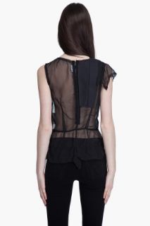 Comme Des Garçons Padded Patchwork Blouse for women