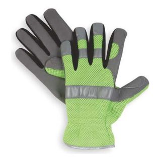 Condor 2RA35 Glove, Mechanics, Hi Vis, Slip On, M, Pr