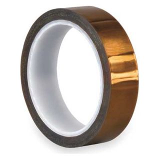 Approved Vendor 2YZG9 Polyimide Tape, 2.5 Mil, 3/8 In x 36 Yds