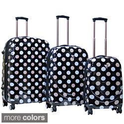CalPak Montego Bay Polycarbonate Shell Hardside 3 piece Luggage Set