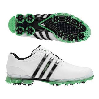 Adidas Mens Tour 360 ATV White/ Black/ Slime Golf Shoes