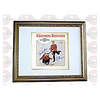 SMOTHERS BROTHERS Autograph Signed 20x25 FRAMED Album