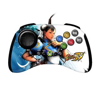 Xbox 360   Street Fighter IV Chun Li Fight Pad   By Saitek