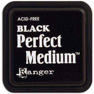 Perfect Medium Black Ink Stamp Pad