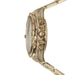 Breitling Mens Chronomat Evolution 18k Yellow Gold Diamond Watch