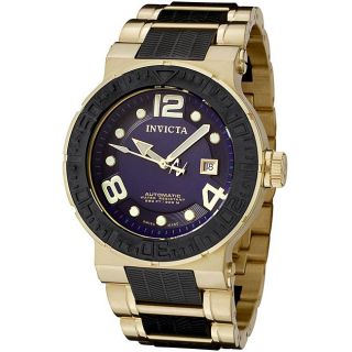 Invicta Mens Reserve Two tone Goldplated Automatic Watch