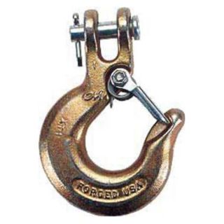 Cm 6905AZL Hook, Clevis, Slip w/Latch, 4700Lb