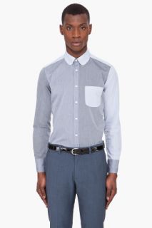 J. Lindeberg Grey Kennadie Poplin Shirt for men