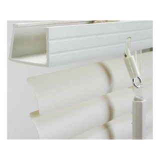 Battalion 2ZGD6 Mini Blinds, L 48 In, W 59 In, White