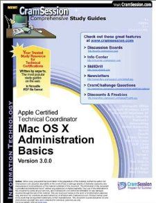 CramSessions Mac OS X Administration Basics  Certification Study