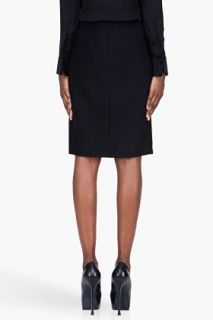 Vanessa Bruno Black Wool Bijou Skirt for women
