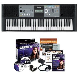 Yamaha PSR E233 61 key Portable Keyboard Outfit Musical