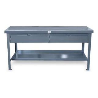 Strong Hold T7236 2DB Workbench, 72Wx36Dx34 in. H
