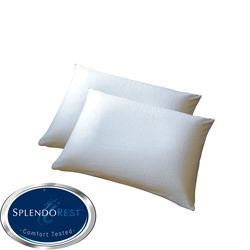 SplendoRest Traditional Ventilated Memory Foam Pillows (Set of 2