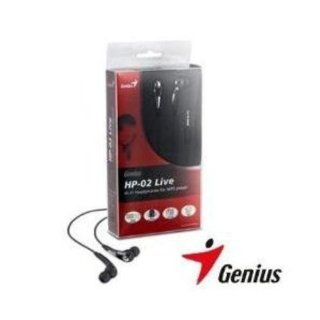 Genius HP 02 Noise Isolating Live Earbuds with Enhanced