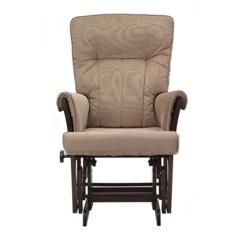 Jacob Glider Rocker with Ottoman and Side Table