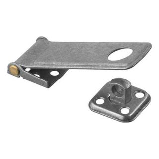 Approved Vendor 4FWE3 Rotating Hasp, Brass Pin, 7/8H x 41/2L In