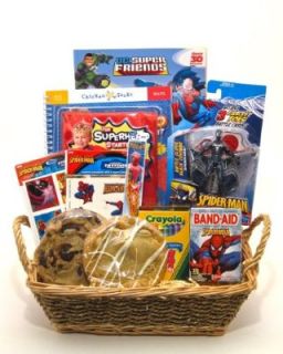Kids Superhero Gift Basket   Makes a Great Birthday