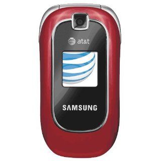 Samsung SGH A237 Red No Contract AT&T Cell Phone Cell