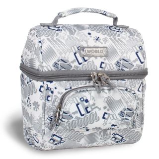 World Corey Blinker White Lunch Tote Today $22.04