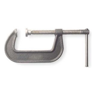 Westward 2LAY6 C Clamp, 4 In, 2 1/16 In Throat