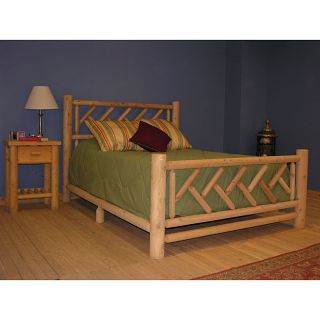 Rustic Adirondack Cedar Tahawus Double Bed