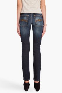 Nudie Jeans Tube Kelly Midnight Blue Jeans for women