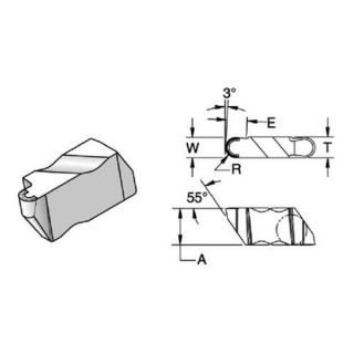 Rtw PR3062LC Grooving Insert, PR C, RC2502, LH