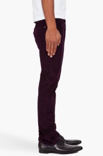 Paul Smith  Purple Cord Pants for men