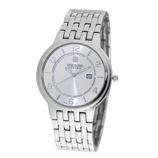 Swiss Military Rendezvous Mens Silver Dial Watch
