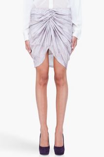 See by Chloé Striped Center Ruched Skirt for women
