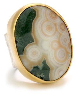 Heather Benjamin Ocean Jasper Mix Ring, Size 7 Jewelry