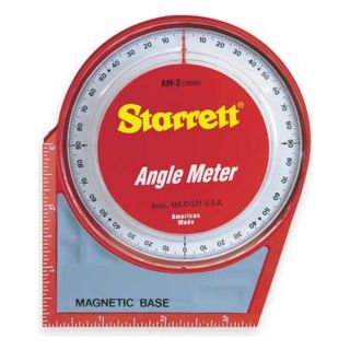 Starrett AM 2 Angle Meter, Magnetic Base, 0 90 Deg