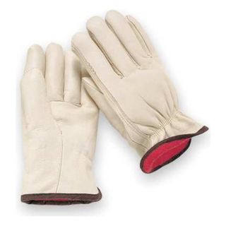 Condor 3AJ48 Leather Drivers Gloves, Cowhide, L, PR