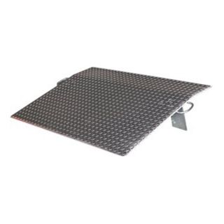 Vestil E 4848 48W x 48L 3/8 Thick Aluminum Economizer Dockplate