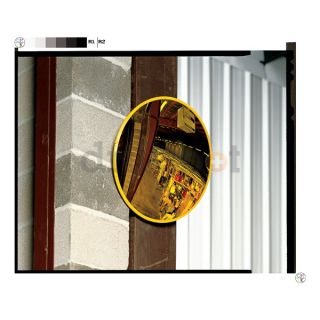 See All Industries PLX48 Indoor Convex Mirror, 48 Dia, Acrylic