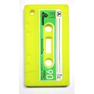 YELLOW Silicone Cassette Case for Apple iPhone 3G 3GS 8GB