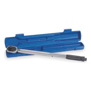 Westward 4DA97 Micrometer Torque Wrench, 1/2Dr
